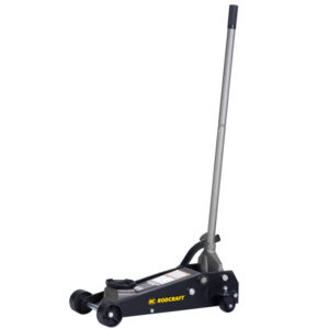GTIN/EAN: 4030178801297Sollevatore idraulico a carrello Rodcraft RH290, capacità 3 tonnellate, altezza regolabile 145-490 mm, ideale per officine automobilistiche.