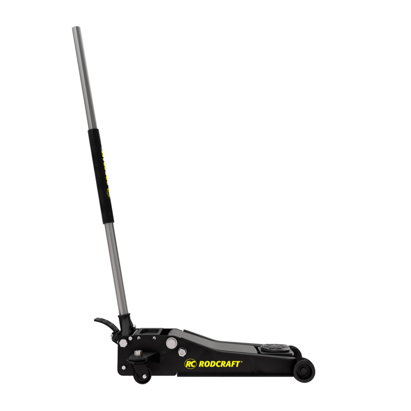 Macaco hidráulico Rodcraft RH316 de alta qualidade, capacidade de 3 toneladas, design durável para desempenho automotivo confiável.