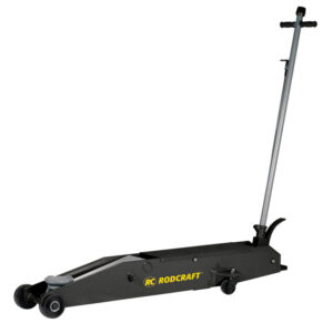 GTIN/EAN: 4030178831348Sollevatore idraulico a carrello Rodcraft RH501, capacità 5 tonnellate, altezza 150-680 mm, ideale per professionisti e officine automobilistiche.