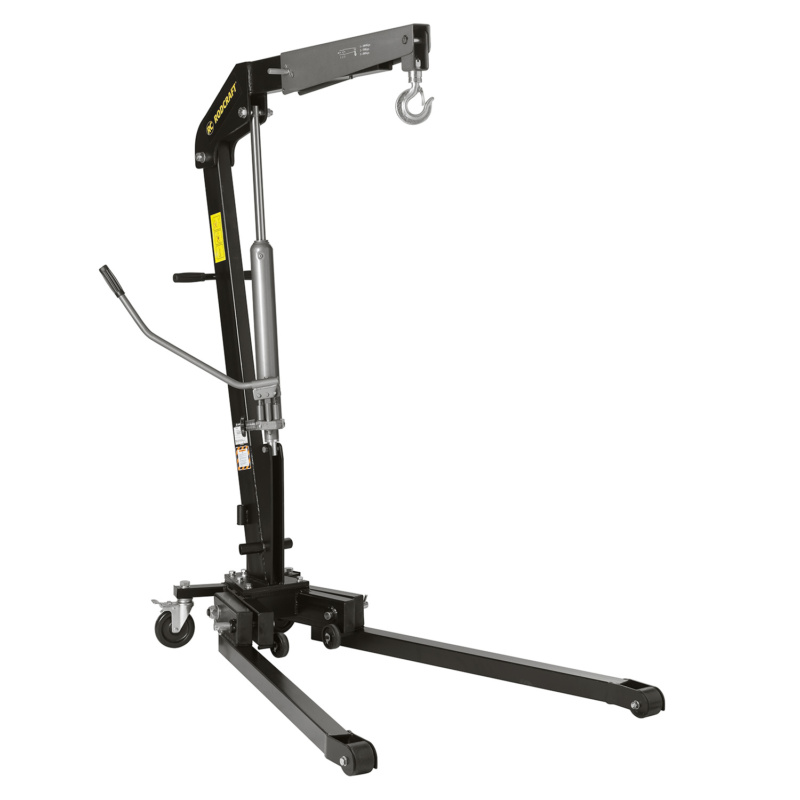 GTIN/EAN: 4028203832194Rodcraft WK1000 Guindaste de oficina com capacidade de 1 tonelada e 3 posições ajustáveis para soluções versáteis de elevação.