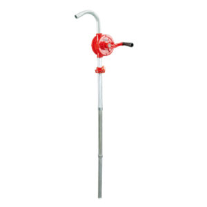 Bomba de cano Ritelube com tubo telescópico, revestida a zinco, para barris de 50–200L, ideal para transferência de óleo e fluido
