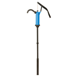 Bomba de pistão Flowconcept para óleo e químicos, bomba de tambor profissional com vedações de Teflon, pega ajustável em ABS