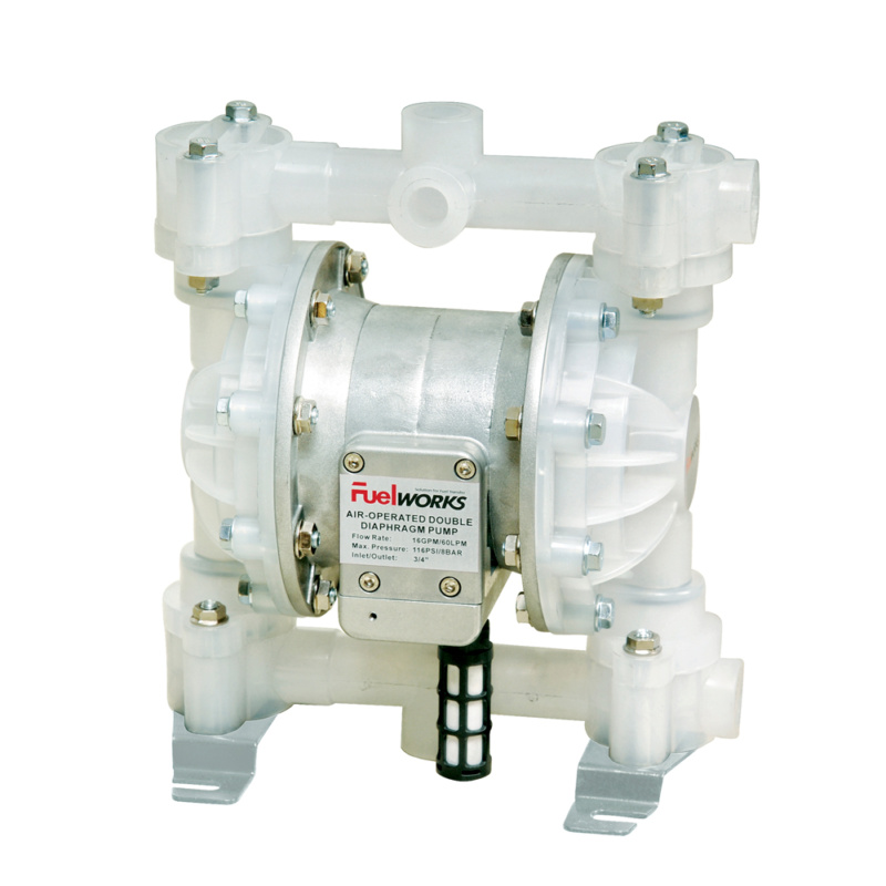 Fuelworks bomba de membrana para petróleo, productos químicos, AdBlue; duradero, resistente a productos químicos, ideal para uso automotriz e industrial