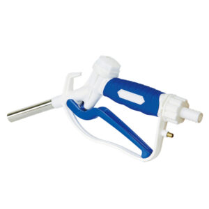 Sparaolio manuale Flowconcept per Adblue e liquido lavabrezza, plastica resistente, ugello in acciaio inossidabile, design ergonomico