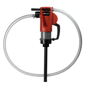 Pompa manuale Flowconcept per acqua, diesel, olio motore—strumento professionale per il trasferimento liquidi con tubo regolabile