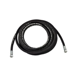 Ompi furtun de cauciuc pentru unsoare SAE 100R2AT, 1/4 inch, 400 bar, durabil, de înaltă presiune, rezistent la ulei, design flexibil.