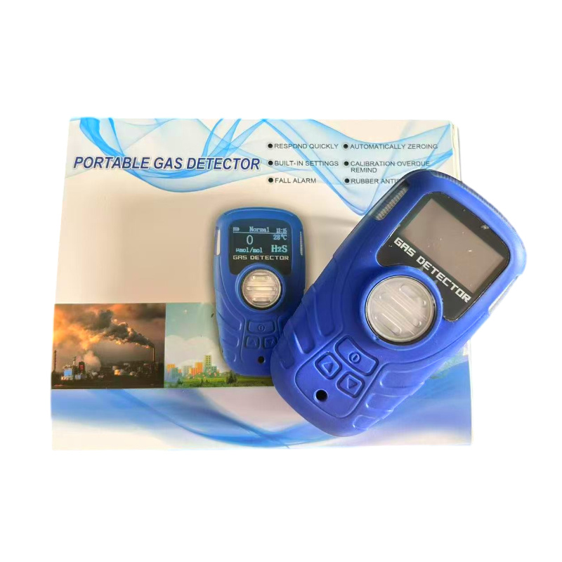 De robuuste rubbergecoate plastic behuizing zorgt voor duurzaamheid en waterdichte prestaties voor de MaiYa MST101 O2 gasdetector.