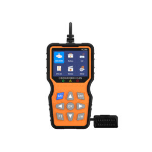 Xincheng HC368 OBD II car diagnostic scanner, fault code reader and battery tester with colour LCD