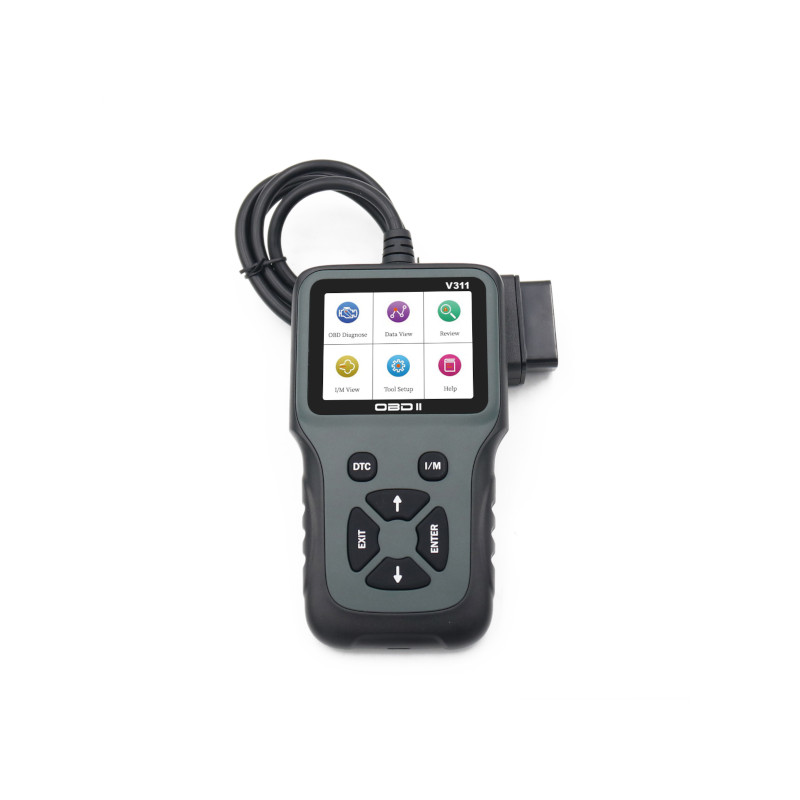 Xinfaxian V311 OBD2 automotive diagnostic tool, code reader, live data, fault codes, emission test