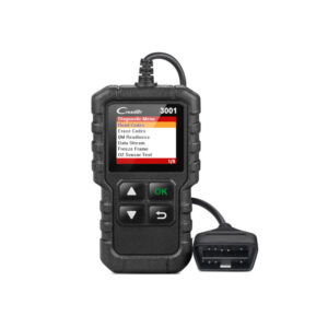 LANZAMIENTO CR3001 OBD2 escáner de diagnóstico, lector de códigos de motor, datos en tiempo real, vehículos de gasolina y diésel de 12V