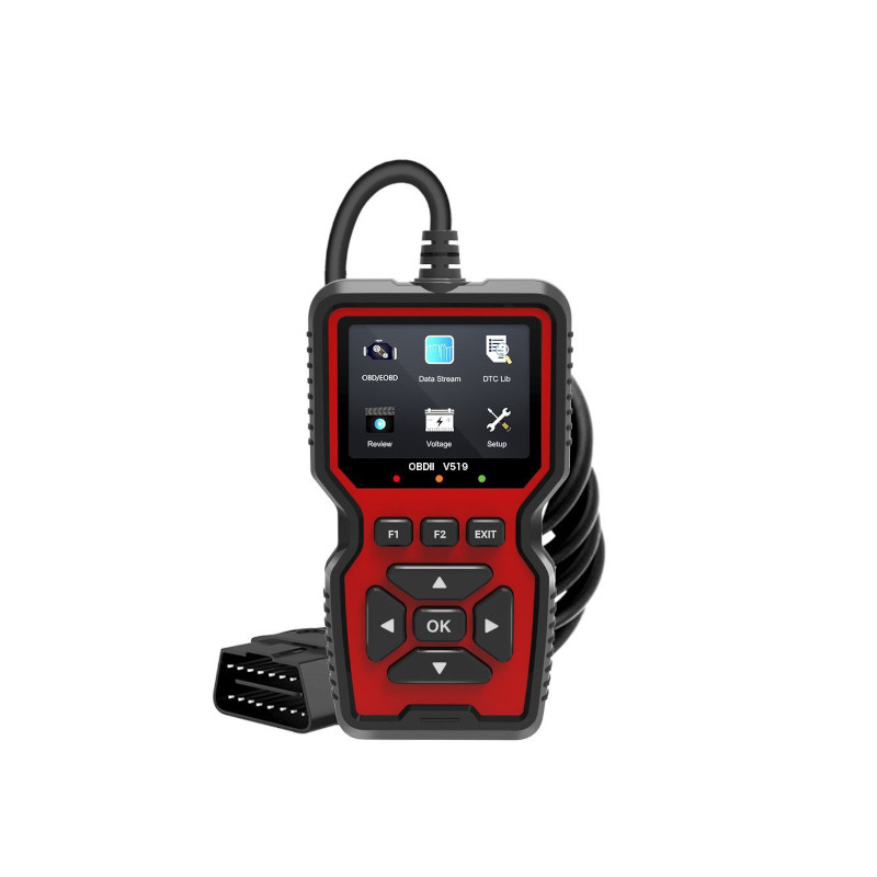 Автомобилен диагностичен инструмент Pengyue V519 OBD2, четец на кодове за двигателни грешки, скенер за живи данни