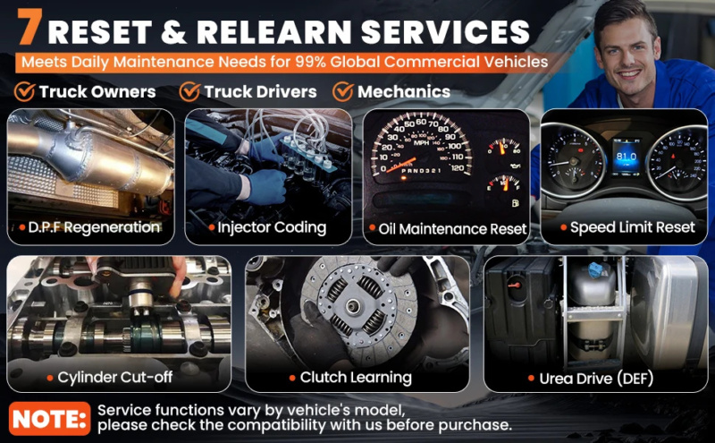 LAUNCH • CRP129 HD V2 Elite diagnostic tool for heavy-duty vehicles - Image 7