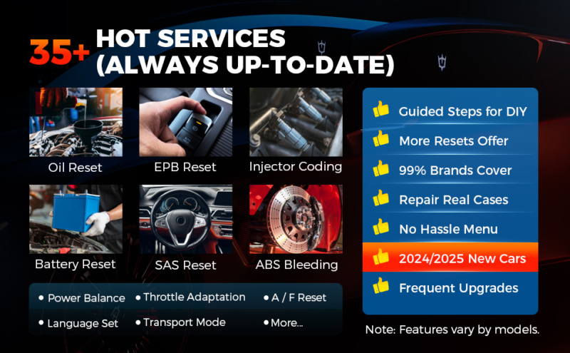 LAUNCH • X431 CRP919X OBD2 All System Diagnostic Tool - Image 8