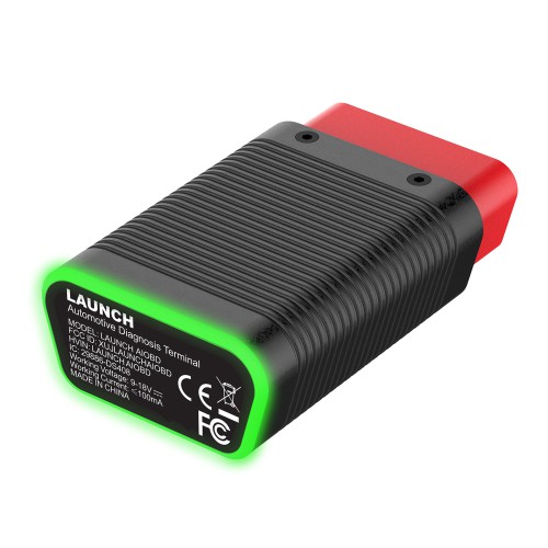 Terminal de diagnóstico Bluetooth OBD-II para diagnóstico completo del vehículo y análisis de códigos de fallo.