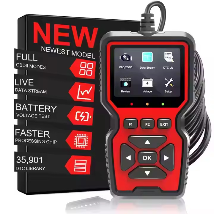 Pengyue • OBD2 Автомобилен диагностичен инструмент V519 - imagine 4