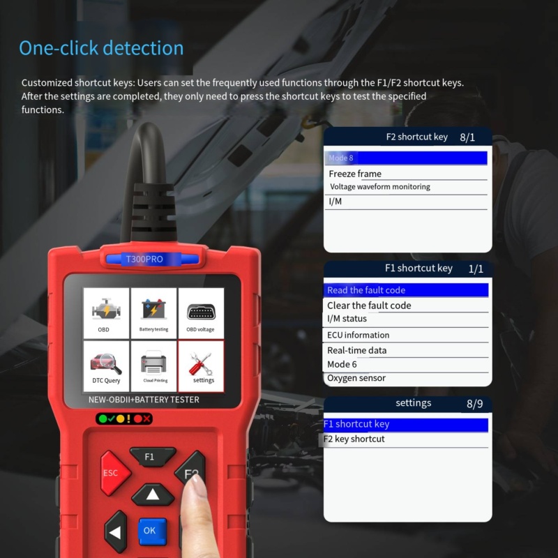 JDiag • OBD2 Automotive Diagnostic Tool T300pro - Image 10