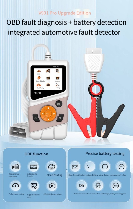 Chaoyue • OBD2 Automotive Diagnostic Tool V901Pro - Image 4