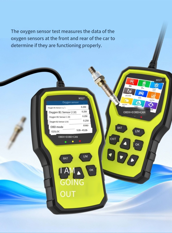 Sanerqi • OBD2 Automotive Diagnostic Tool M327 - Image 8