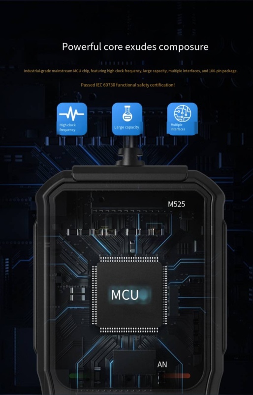 Sanerqi • Instrumentul de diagnostic auto OBD2 M525 - imagine 4