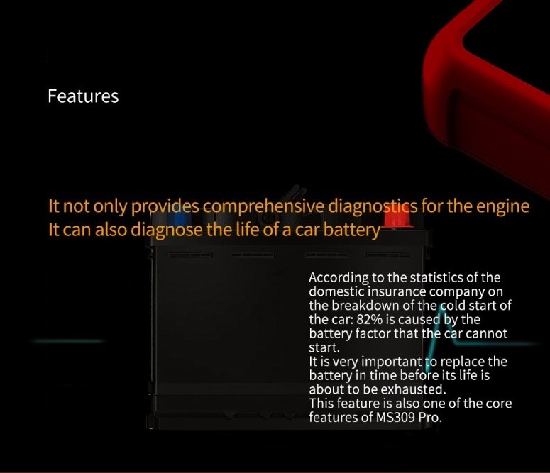 YMIOT • OBD2 Automotive Diagnostic Tool MS309 Pro - Image 6