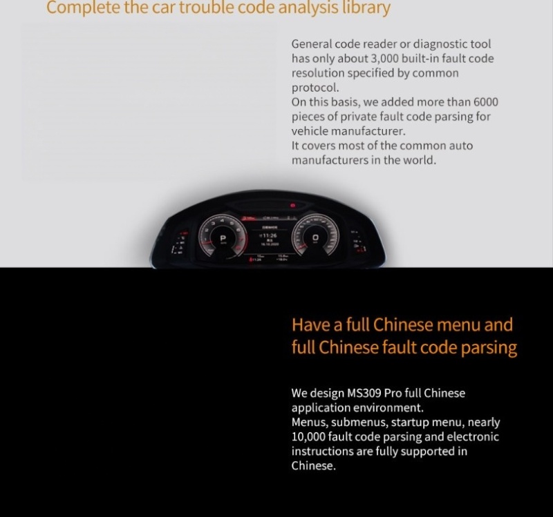 YMIOT • OBD2 Automotive Diagnostic Tool MS309 Pro - Image 7