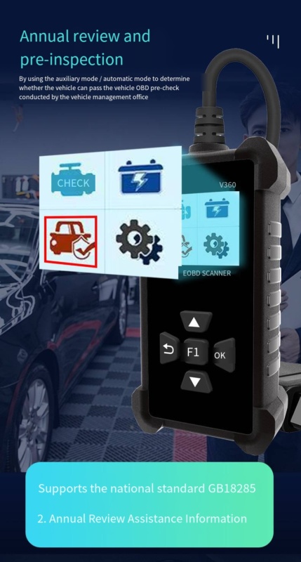 Tianlianfa • OBD2 Automotive Diagnostic Tool V360 - Image 4