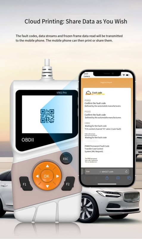 Chaoyue • OBD2 Automotive Diagnostic Tool V901Pro - Image 6