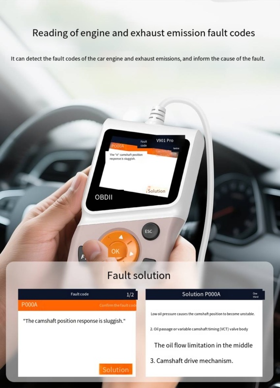 Chaoyue • OBD2 Automotive Diagnostic Tool V901Pro - Image 9
