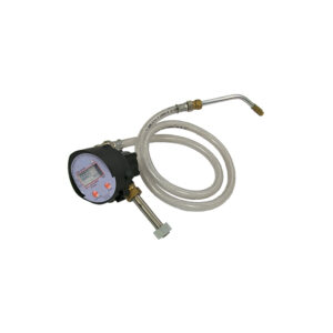 Ompi digital flowmåler til manuelle pumper, 3/4" BSP (M), med slange og anti-dryp-dyse