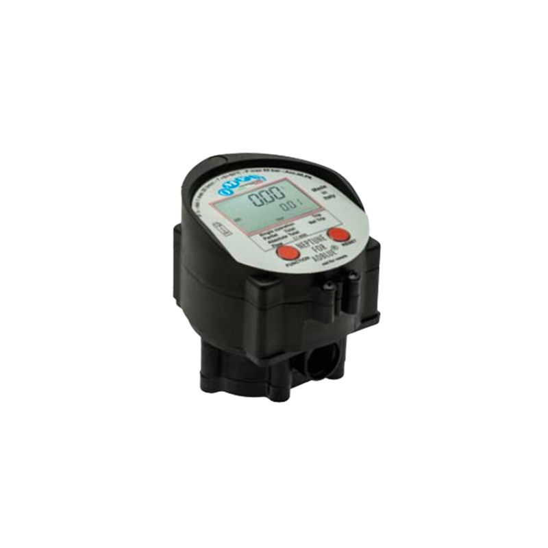 Kit de pompă pneumatică Ompi pentru AdBlue, oțel inoxidabil, pentru rezervor IBC de 1000 L cu tambur de furtun și debitmetru