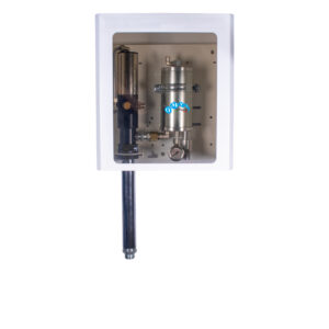Kit pneumatico di distribuzione dell'olio montato a parete 5:1 con pompa ad aria e manometro