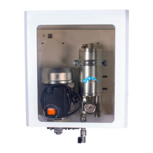 Ompi wandgemonteerde elektrische oliepompset, zelfprimerende tandwielpomp, drukmeter, IP55, OIML-gecertificeerd