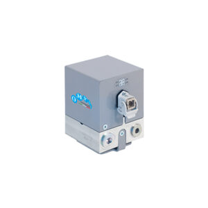 Ompi vetdoorstroommeter met pulszender, 1/2" BSP vrouw, ovale tandwielmeter