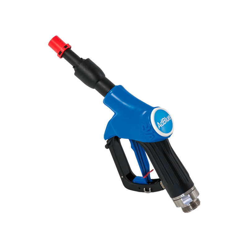 Arma dispensadora Ompi AdBlue con parada automática, salida antigoteo y prevención de despilfardo