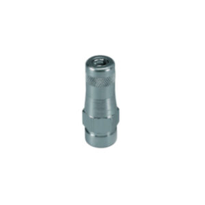Attelage robuste Ompi hydraulique à 4 mâchoires pour nimelles de graisse DIN 71412, acier, utilisation d’huile
