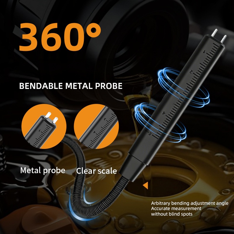 High-precision YMIOT YMC15 brake fluid tester with durable stainless steel probe and LED indicators ensures accurate quality assessment.