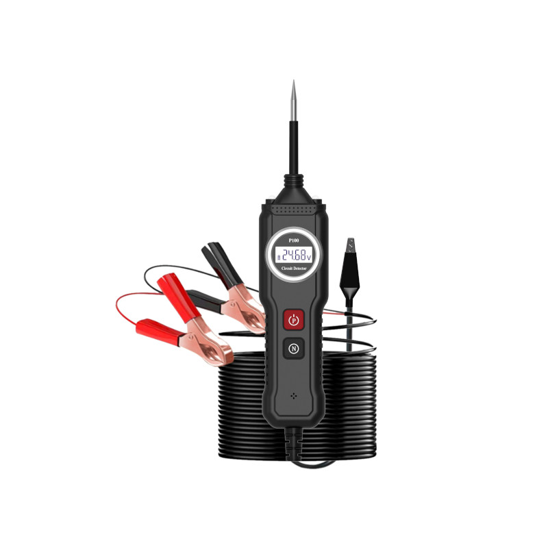 Професионален тестер на електрически вериги – ръчно устройство за електрическа диагностика – напрежение, полярност, диод, съпротивление, заземяване