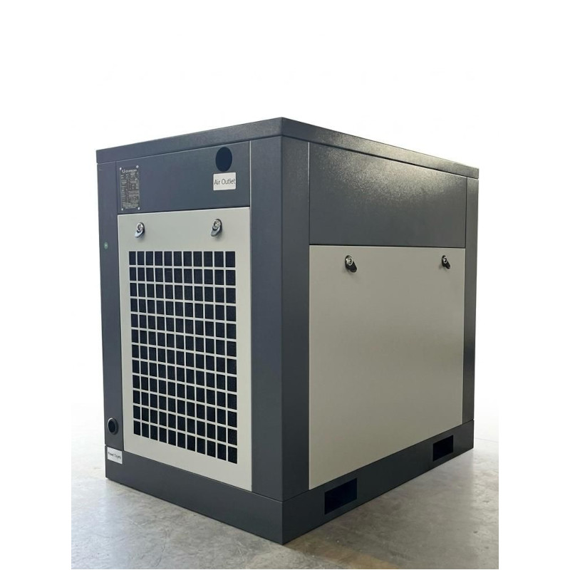 Compressore a vite Vortex ND PM V-15 di alta qualità con funzionamento continuo efficiente, silenzioso e affidabile.