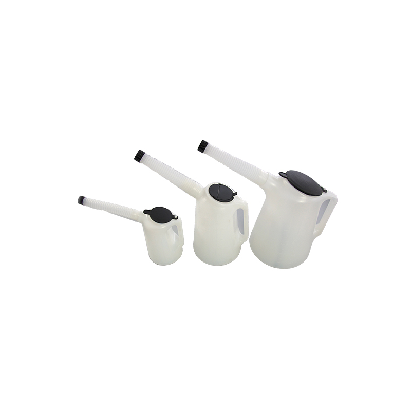 High-quality Ompi measuring jugs with protective cover, durable HDPE, 5 pcs