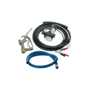 Kit de transferência diesel Ompi, bomba 12/24 VDC, 40 l/min, com mangueira, conexões e bico