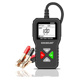 KINGBOLEN BM550 Batterietester für 6V-, 12V- und 24V-Blei-Säure-Batterien, CCA-, SOH- und SOC-Tests