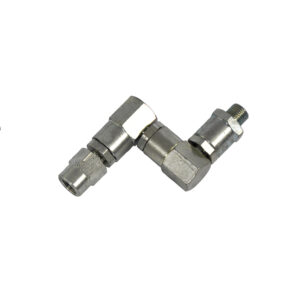 Articulație triplă pivotantă FLEXBIMEC pentru vaseli, furtun BSP de 1/4" către armă, rotație de 360°