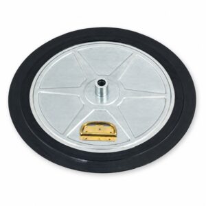 Placă de urmărire a vaselui FLEXBIMEC cu margine de cauciuc NBR, Ø590 mm