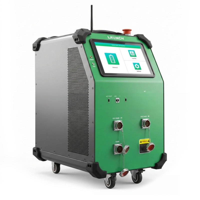 LAUNCH EVB648 изравнява до 48 EV батерийни клетки с мониторинг, балансиране и мултихимична поддръжка
