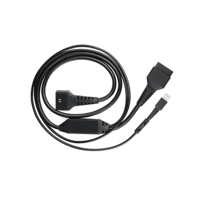 LAUNCH X431 DOIP адаптер кабел за CAR VII, OBD-II USB диагностичен кабел за BMW, Mercedes-Benz и Jaguar