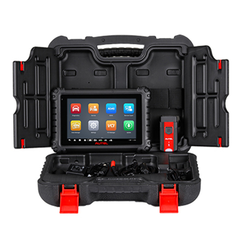 Autel MaxiSYS MS906 Pro диагностичен таблет с издръжлив корпус от черна пластмаса и сензорен екран