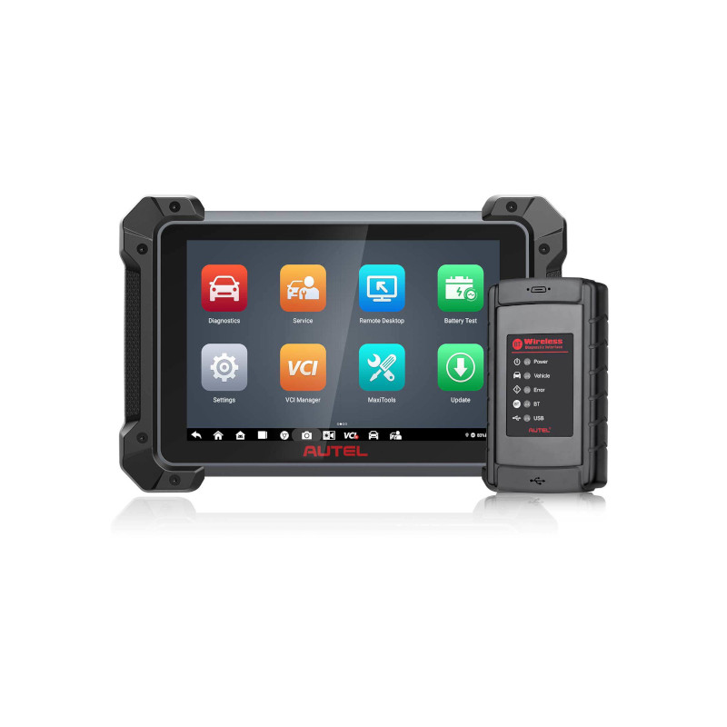 AUTEL MaxiCOM MK908 II diagnostic scan tool for OE-level diagnostics, ECU coding and service functions