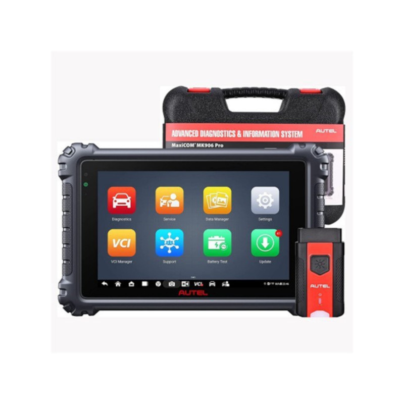 Autel MaxiCOM MK906Pro diagnostic scan tool for automotive workshop, OE-level diagnostics and ECU coding