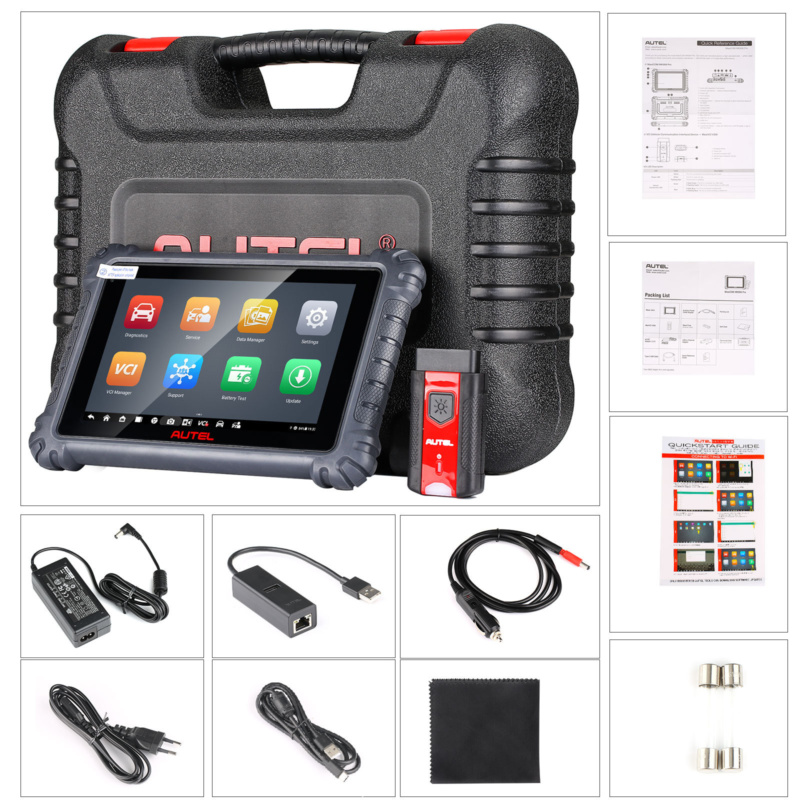 AUTEL MaxiCOM MK906Pro delivers full-system diagnostics, ECU coding and over 36 service resets for US, EU and Asian vehicles.