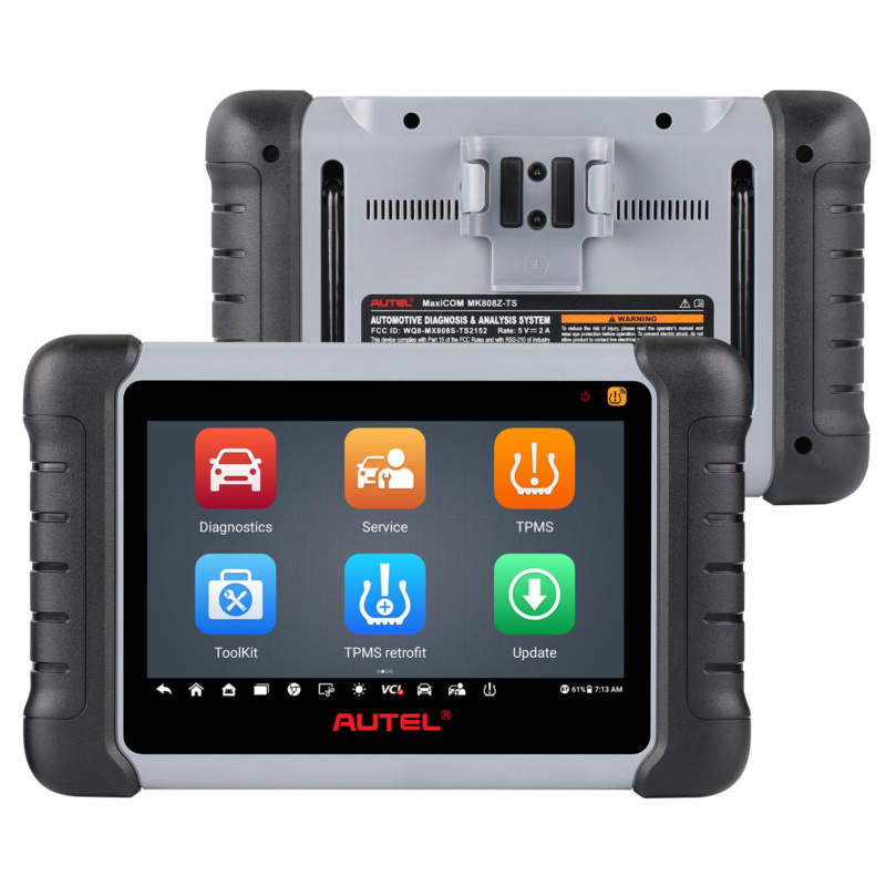 Professional OE-level diagnostic tablet with rugged design, full-system diagnostics and advanced TPMS quality.